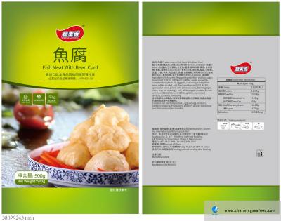 China Curd Aquatic Products Ocean Foods Sea Bass Fish Tilapia Fish Fillet Hidee Seafood Fish Tofu Frozen Cooked Yellow Fish for sale