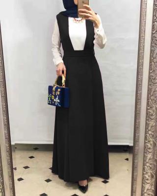 China Fashionable Long Dress Suspenders Skirt Islamic Skirt For Women Super Mini Skirt for sale