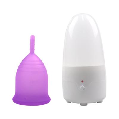 China Healthy Menstrual Electric Menstrual Steam Boil Sterilizer Cup Menstrual Cup With Sterilizer Electric Menstrual Sterilization Coap for sale