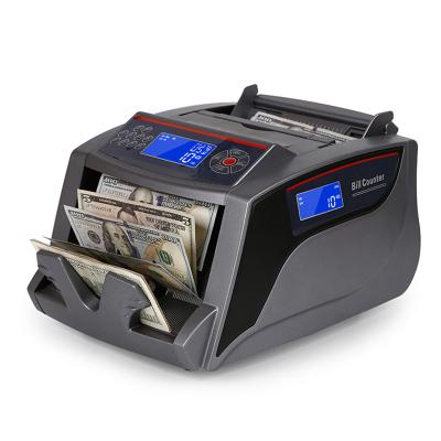 China Wide Currency Detecting 2828C UV/MG Currency Identifier Currency Money Counter Count Machine for sale