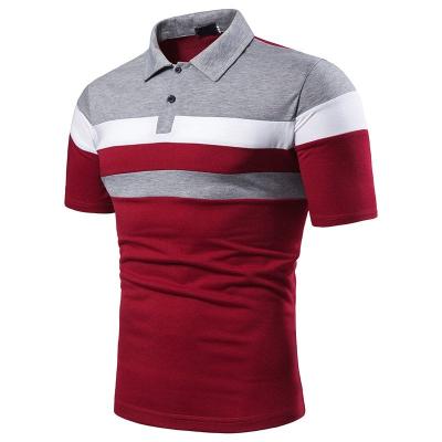 China Anti-wrinkle Wholesale Custom Design High Quality Plain Mens Golf Lapel Polo Shirt for Sports Men Casual Smart Embroidered for sale