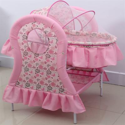 China Modern Multifunctional Baby - Electric Doll Hutch Cradle Baby Swing Bed / Newborn Crib FOB Reference for sale