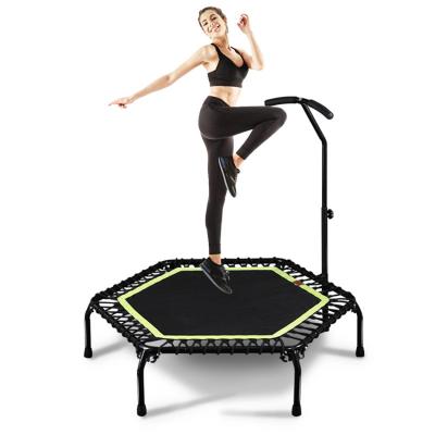 China Without Manufacturers Protective Net Low Price Indoor Jumping Kids Fitness Fitness Trampoline Large for sale