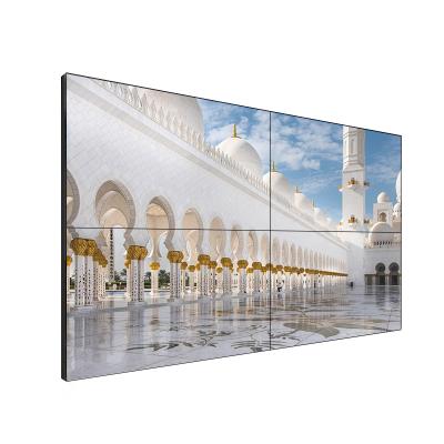 China 55 Inch Digital Advertising LCD Panel HD xxx 2x2 Seamless Multi Screen 4k Touch Screen Indoor Video Wall Displays for sale