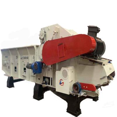 China High quality mobile wood building material stores biomass shredder large crushing equipment chunk waste chunk crusher for sale