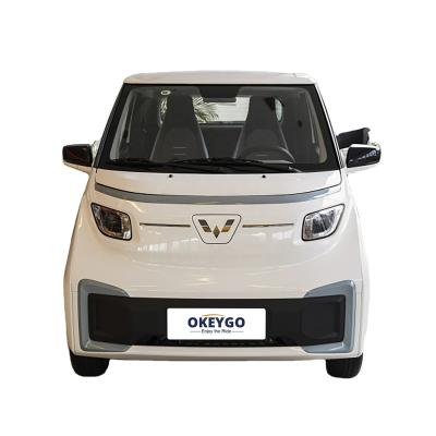 China Chinese Cheap Environmental Friendly Mini 0 Kilometer Leather Used Wuling EV Nano Electric Car With Comfortable Space And Convenience for sale