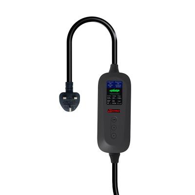 China New Type Energy Vehicle Touch Screen Autel EV Charger BS 16A High Quality Standard Standard BS 16A Length 5m - 2 for sale