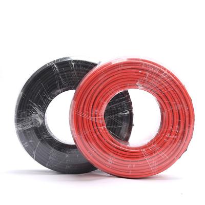 China UL Standard Aerial Certificate UL4703 6AWG to 18AWG UV Resistance Wire Solar PV Cable for sale