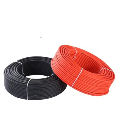 China Aerial TUV Certified European Standard 4mm2 6mm2 10mm2 Solar PV Energy System Cable Connector mc4 PV Cable for sale