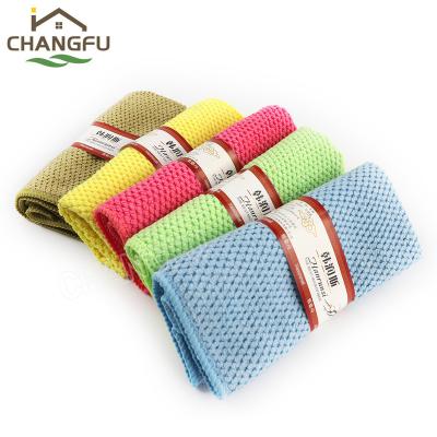 China Viable Changfu Microfiber Cloth Fiber Gun Cleaning Cloth Polishing Towel for sale