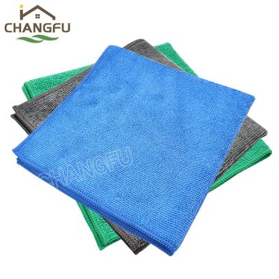 China ChangFu Sustainable Disposable Wholesale ECO Microfiber GRS Industrial Recycled Cleaning Cloths for sale