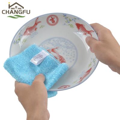 China Changfu Sustainable Textile 100% Bamboo Fiber Kitchen Towel for sale