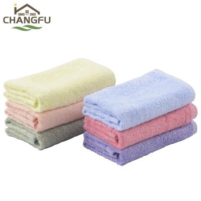 China Changfu Wholesale 100% Sustainable Bamboo Fiber Cleaning Cloth Towel for sale