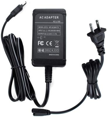 China Camcorder AC-L100 AC Power Adapter Charger Kit Replacement Sony AC-L100 AC-L15 AC-L10A to AC L100 for DCR-TRV MVC-FD DSC-S30 DSC-F707 Camera for sale