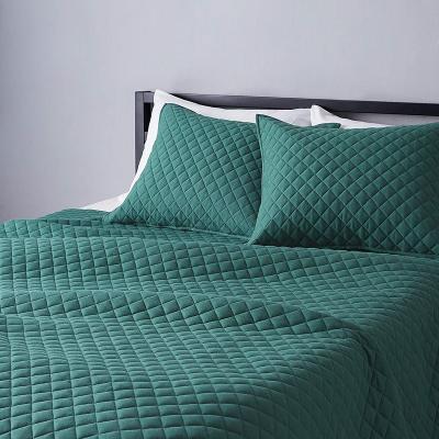 China Hot Selling Home Decor Microfiber Anti-Allergy Bedspread Quilted Dowm Summer Comforter - Bed Cover Alternative for sale