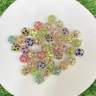 China CLASSIC Hot Selling Neon Rainbow Enamel Moon Star Heart Eyes Around Ball Charm Pendants For Bracelet Necklace Earring Jewelry Making for sale