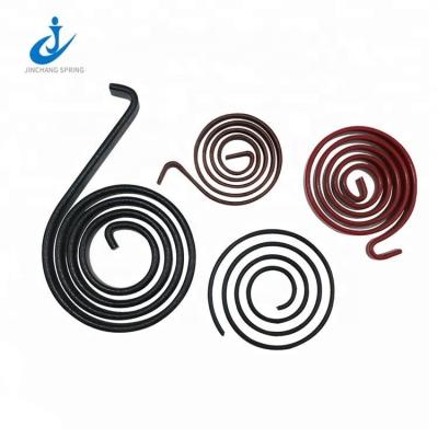 China Custom Bimetal Bimetal Flat Tension Sliver Coil Metal Spiral Plate Spring for sale