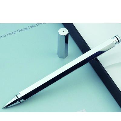 China Promotional Pen Writes Smoothly And Cleanly Well Machined Hexagon Brass Rollerball Pen for sale