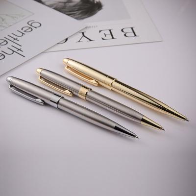 China Office & Customized 2021 School Silver / Gold Executive Pen The Signature Business Metal Gold Pen for sale