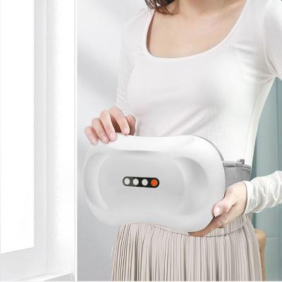 China Portable Body Belt Abdominal Massager Wireless Weight Loss Slimming Machine with 4 Vibration Massage Modes Heating for sale