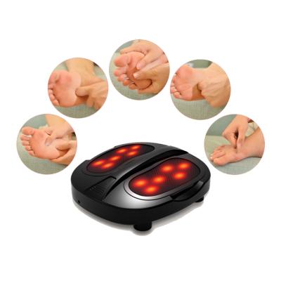 China Foot Foot Massager with Heat, Shiatsu Feet Massage Machine Resin Electric Deep Kneading Ball Plus Machine for Plantar Relief for sale