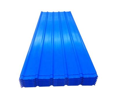 China Building Decoration Galvanized Corrugated Roofing Sheets / Iron Roofing Sheet Price / Trapezoid Roof Steel Sheet 0.4mm for sale