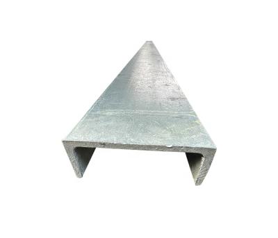 China Industry guide rails hot 2021 2x4 c channel steel stainless steel h channel galvanized steel channel c rolling profile for sale