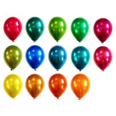 China Brithday /WeedingParty Decor/Gifts Ice Shimmer Metallic Chrome Balloon Multi Color Balloon Bulk Wholesales for sale