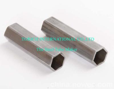 Chine Tuyau spécial hexagonal de forme de précision, tube sans couture 50mm d'acier inoxydable à vendre