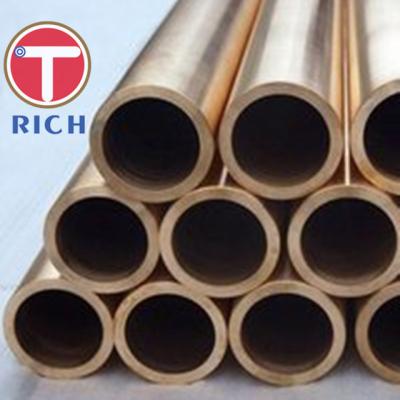 China Copper / Copper Alloy Condenser Seamless Steel Tube 10 - 80mm OD ASTM B111 for sale