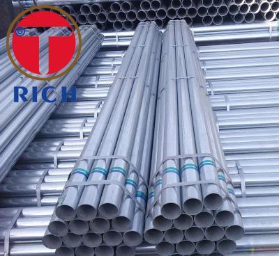 China BS 1387 Q195 GI SS400 Welded Steel Tube Round Shape Galvanised Steel Tube for sale