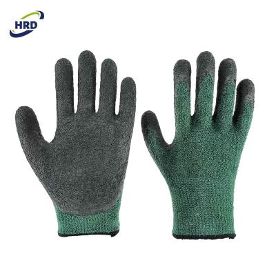 China Quality spongy rubber feather feel safety soft and felxible dipped comfortable winter work gloves for sale