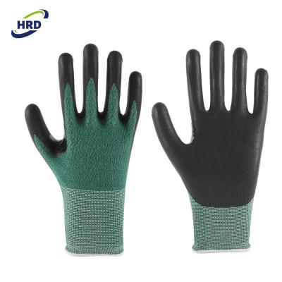 China Soft and felxible nitrile tip foam coated reinforced soft EN388 '4342 Maxiflex blade cut heavy duty occupational safety work glove for sale