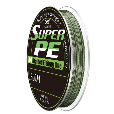 China Sink Tip Float Locator 300M X-GAN SUPER X4 PE BRAIDED FISHING LINE HIGH QUALITY PE BRAIDED for sale