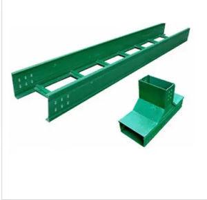 China Customizable Side Rail Height Wire Cable Management FRP Cable Tray Cable Ladder Rack for sale