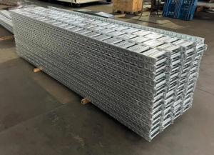 China Aluminum Alloy C1-100X200 Channel Cable Tray for OEM Customized Cable Support System for sale