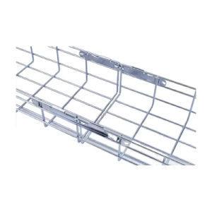 China 12mm 200mm or According to Requirements Wire Mesh Basket Cable Tray with Hole for sale