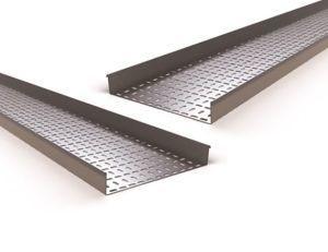 China Hot-Dipped Galvanized Perforated Cable Tray for Engineering and Construction Projects for sale