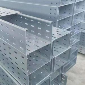 China OEM Customized Cable Support System Perforated Cable Tray with Hole Width 100mm 1200mm for sale