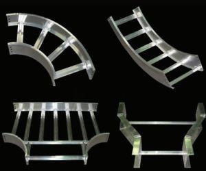 China Ladder Type Cable Tray Hot Dipped Galvanized Custom Size Cable Ladder OEM Support System for sale