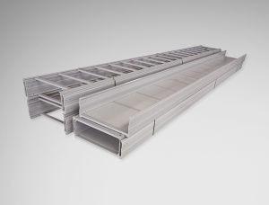 China Aluminum Alloy Cable Tray Length 2m 6m or According to Requirements Customized Size for sale