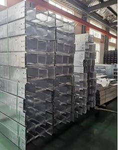 China C1-100X300 Aluminum Alloy Channel Cable Tray with Side Rail Height of 25mm 300mm for sale