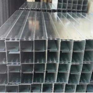 China 100x200mm Heavy Duty Professional Aluminum Alloy Channel Type Cable Tray for sale