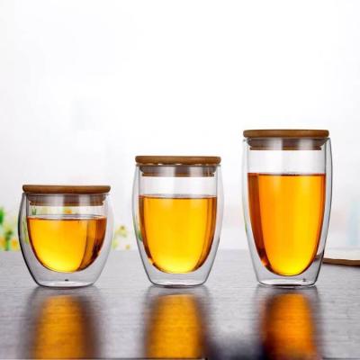 China High Borosilicate Espresso Latte Cappuccino Glassware Coffee Mug Wall Viable Wholesale Thermo Double Wall Glass Cups Pyrex Mugs for sale