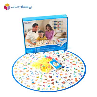 China Board Game Pieces Factory Sale Board Game Card Family Paper/Plastic Paper Board Game for sale