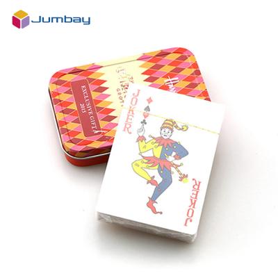 China Glossy Paper / Plastic Playing Cards Waterproof Plastic Playing Cards Poker Playing Cards for sale