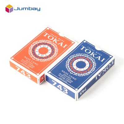 China Custom Paper / Plastic Poker Cards Poker Playing Cards Paper Thickness Poker Playing Cards With Customized for sale