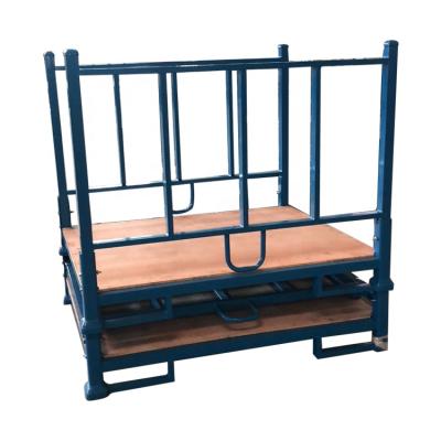 China Corrosion Protection Adjustable Foldable Portable Steel Warehouse Truck Tire Rack Stackable Storage System for Fabrice for sale