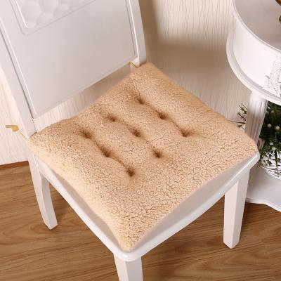 China Cashmere Anti-Decubitus Cushion Warm Lamb Cushion For Winter Waist Can Be Customized for sale