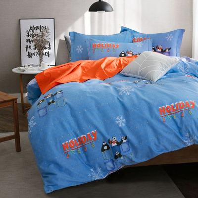 China Nondisposable Cartoon Design 100% Cotton Bedding Sets Sell And OEM Wholesale Bedding Sets for sale